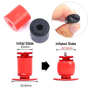 FnLune 1 Pair Bicycle Grip Handlebar End Cap Aluminium Alloy Lock MTB Mountain Handle Bar Grips End Plugs for Bike Handlebar - FnLune