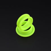 FnLune 10 Pcs Flared Mouth Professional Silicone Hairdressing Clippers Pet Clippers Pair of Coloured Finger Rings - FnLune