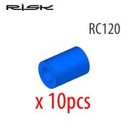 FnLune 10pcs / Set RISK Bicycle Cable Protector Rubber Sleeve Protective Silicone For Bicycle Shift Derailleur Brake Cable Frame Wrap - FnLune