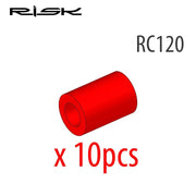 FnLune 10pcs / Set RISK Bicycle Cable Protector Rubber Sleeve Protective Silicone For Bicycle Shift Derailleur Brake Cable Frame Wrap - FnLune