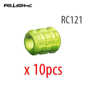 FnLune 10pcs / Set RISK Bicycle Cable Protector Rubber Sleeve Protective Silicone For Bicycle Shift Derailleur Brake Cable Frame Wrap - FnLune