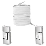 FnLune 1/2 Pair Rectangle Rectangle Elastic Laces No Tie Shoe Laces 8MM Wide Flat Shoelaces Without Ties Kids Adult Shoe Accessories - FnLune