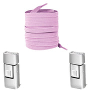 FnLune 1/2 Pair Rectangle Rectangle Elastic Laces No Tie Shoe Laces 8MM Wide Flat Shoelaces Without Ties Kids Adult Shoe Accessories - FnLune