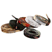 FnLune 120 140 160cm Jungle Camouflage Army Green Man Shoelaces Creative Unisex Flat Canvas Sneakers AF1 Flat Shoes Laces Shoes Strings - FnLune