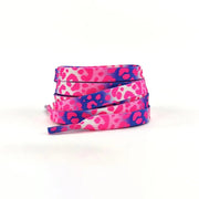 FnLune 1Pair Colorful Leopard Print Shoelaces AF1 Sneakers Shoe Laces Fashion Quality Flats Shoelace 120/140/160CM Shoes Accessories - FnLune