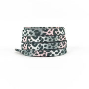 FnLune 1Pair Colorful Leopard Print Shoelaces AF1 Sneakers Shoe Laces Fashion Quality Flats Shoelace 120/140/160CM Shoes Accessories - FnLune