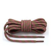 FnLune 1Pair Outdoor Shoelaces Sport Casual Round Shoes Lace Hiking Slip Rope Shoe Laces Sneakers Boot Shoelace Strings - FnLune