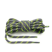 FnLune 1Pair Outdoor Shoelaces Sport Casual Round Shoes Lace Hiking Slip Rope Shoe Laces Sneakers Boot Shoelace Strings - FnLune