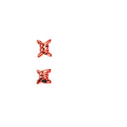 FnLune 1pair Shoelace Buckle Metal Shoelaces AF1 - FnLune