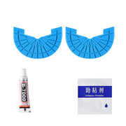FnLune 1pair Shoes Wear - resistant Sole Protector Sneakers Outsole Rubber Soles Stickers Anti - slip Self Adhesive Shoe Sticker Pads - FnLune