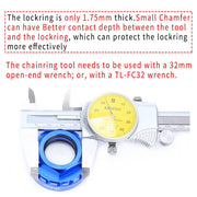 FnLune 1PCS 12 Speed Chainring Mounting Tool For Shimano SM - CRM95 SM - CRM85 SM - CRM75 TL - FC41 FC41 M9100 M8100 M7100 Repair Tool Cranks - FnLune