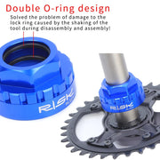 FnLune 1PCS 12 Speed Chainring Mounting Tool For Shimano SM - CRM95 SM - CRM85 SM - CRM75 TL - FC41 FC41 M9100 M8100 M7100 Repair Tool Cranks - FnLune
