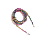 FnLune 1pcs Luxury Rhinestone Shoelaces Rainbow Diamond Shoe laces - FnLune