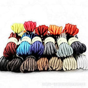 FnLune 2 Pairs Solid Round Pure Round Shoelaces - FnLune