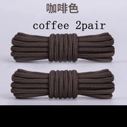 FnLune 2 Pairs Solid Round Pure Round Shoelaces - FnLune