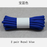 FnLune 2 Pairs Solid Round Pure Round Shoelaces - FnLune