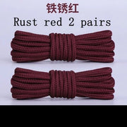 FnLune 2 Pairs Solid Round Pure Round Shoelaces - FnLune