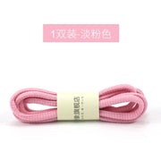 FnLune 22color Sport White Shoes Laces Shoe Candy Colors No Elasticity Round Shoelaces - FnLune