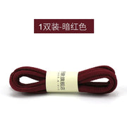 FnLune 22color Sport White Shoes Laces Shoe Candy Colors No Elasticity Round Shoelaces - FnLune