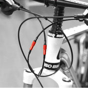 FnLune 2pcs RISK 4mm 5mm Bicycle Inline Cable Adjuster Adapter Mountain Road Bike Adjustment Screw Bolt Derailleur Shift Brake Cable - FnLune