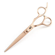 FnLune 440C 6.0’ Frosted Gold Hairdressing Scissors - FnLune
