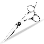 FnLune 440C 6.0 Inch Black Gem Double Sided Sword Hairdressing Scissors - FnLune