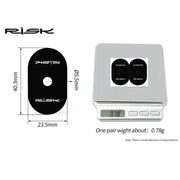 FnLune 5 Pairs (10PCS) RISK MTB Road Bike Bicycle Elliptic Presta Valve Stickers Tube Rim Protection Pad Air Nozzle Gasket DROPSHIPPING - FnLune