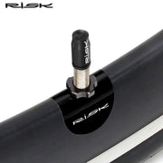 FnLune 5 Pairs (10PCS) RISK MTB Road Bike Bicycle Elliptic Presta Valve Stickers Tube Rim Protection Pad Air Nozzle Gasket DROPSHIPPING - FnLune