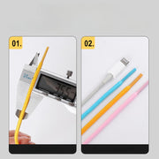 FnLune 5MM Round Shoelaces Flower Dots Solid Laces Polyester Shoelaces Matching Sports Shoes Tooling Martin Boots Hiking Shoelaces - FnLune