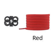 FnLune 6 MM Press Lock Shoelaces Without Ties Elastic - FnLune