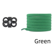 FnLune 6 MM Press Lock Shoelaces Without Ties Elastic - FnLune