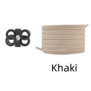 FnLune 6 MM Press Lock Shoelaces Without Ties Elastic - FnLune