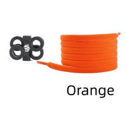 FnLune 6 MM Press Lock Shoelaces Without Ties Elastic - FnLune