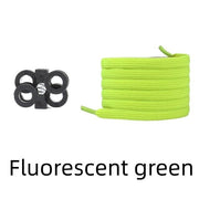 FnLune 6 MM Press Lock Shoelaces Without Ties Elastic - FnLune