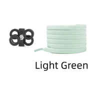 FnLune 6 MM Press Lock Shoelaces Without Ties Elastic - FnLune