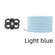 FnLune 6 MM Press Lock Shoelaces Without Ties Elastic - FnLune