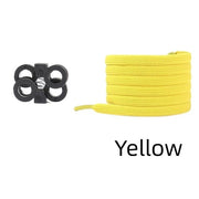FnLune 6 MM Press Lock Shoelaces Without Ties Elastic - FnLune