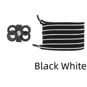 FnLune 6 MM Press Lock Shoelaces Without Ties Elastic - FnLune