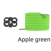 FnLune 6 MM Press Lock Shoelaces Without Ties Elastic - FnLune