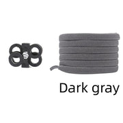 FnLune 6 MM Press Lock Shoelaces Without Ties Elastic - FnLune