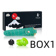 FnLune 6.0寸奈普森骷髅花柄个性 美发剪刀 理发剪 平剪 牙剪 - FnLune