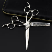FnLune 6.0’ CNC Blade Sakura Hairdressing Scissors Haircutting Scissors Flat Scissors - FnLune