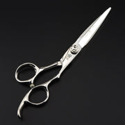 FnLune 6.0’ CNC Blade Sakura Hairdressing Scissors Haircutting Scissors Flat Scissors - FnLune