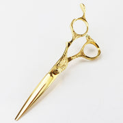 FnLune 6.0’ Gold Z Handle Hairdressing Scissors - FnLune