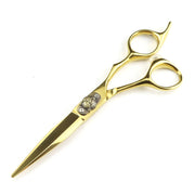 FnLune 6.0 Inch Golden Tiger Professional Hairdressing Scissors Salon - FnLune