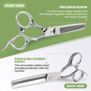 FnLune 6.0 Inch Hair Scissors - FnLune