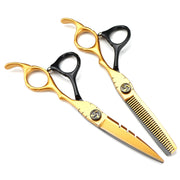 FnLune 6.0 Inch Professional Hairdressing Scissors Salon - FnLune