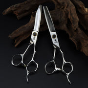 FnLune 6.0 Inch Professional Hairdressing Scissors Salon - FnLune