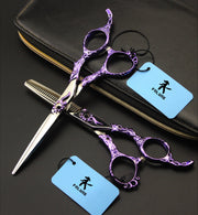 FnLune 6.0 Inch Professional Hairdressing Scissors Salon - FnLune
