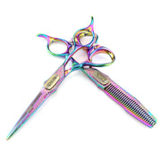 FnLune 6.0 Inch Professional Hairdressing Scissors Salon - FnLune